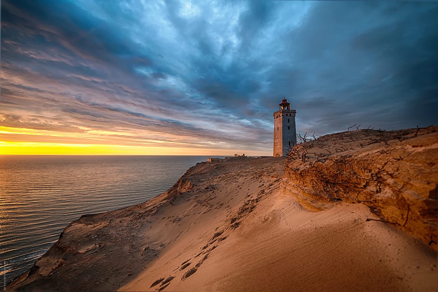 Rubjerg Knude Fyr, ved Løkken, Hjørring- Photo Andersen.dk