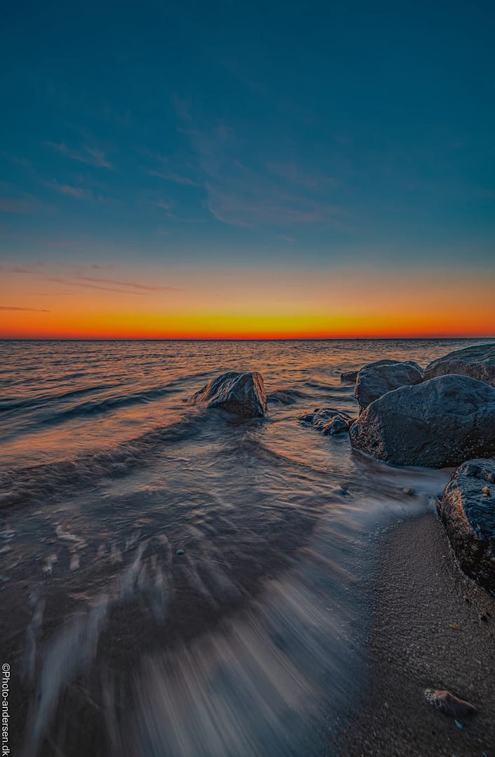 Landskabs billede fra Sædding strand ved Esbjerg - Photo-andersen.dk
